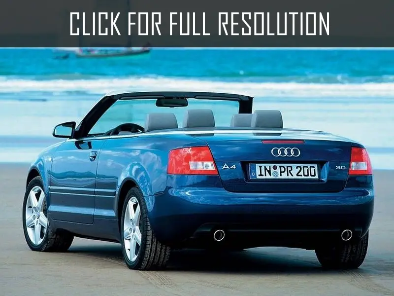Audi A4 A4 Cabrio 1.8 T Multitronic 3