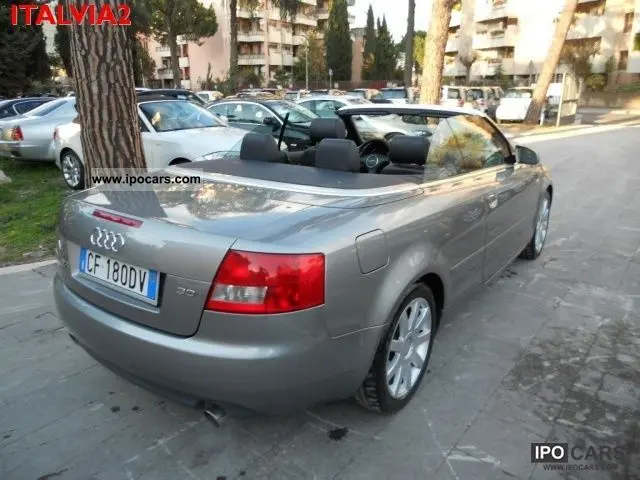 Audi A4 A4 Cabrio 3.0 V6 4