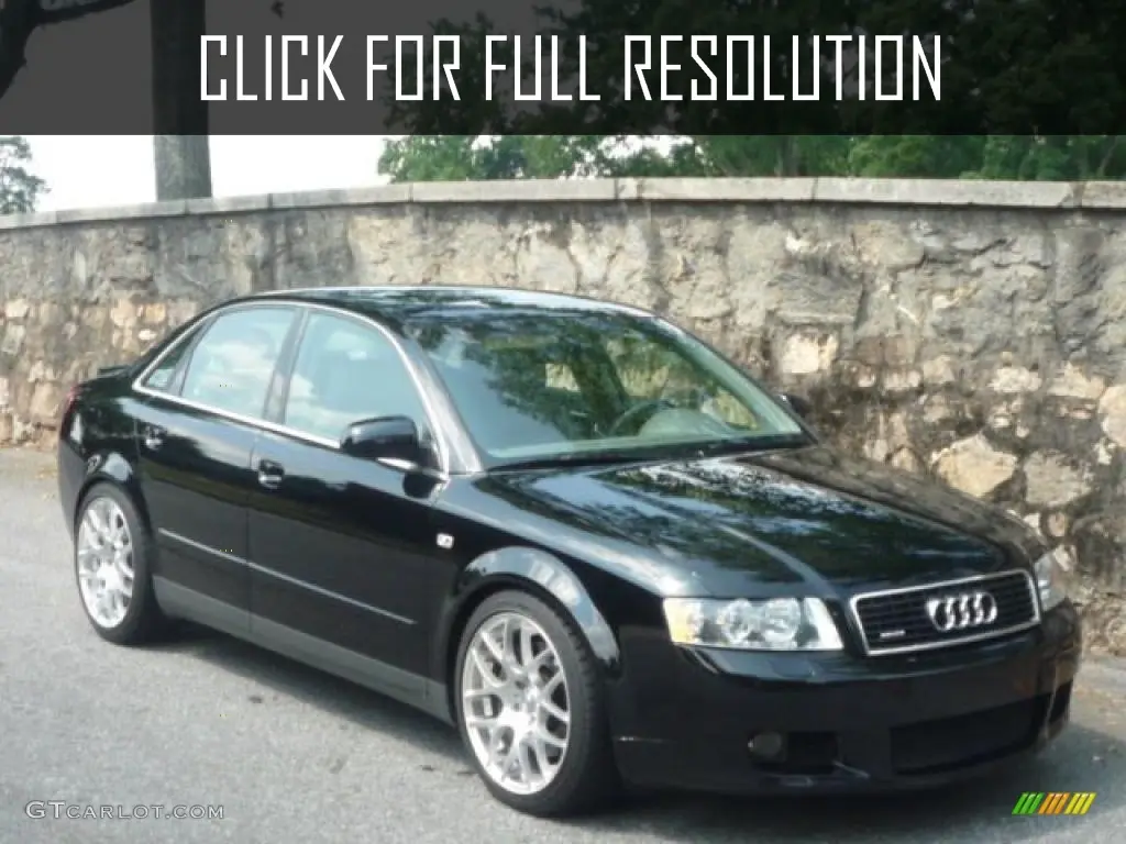 Audi A4 A4 Sedan 3.0 V6 1