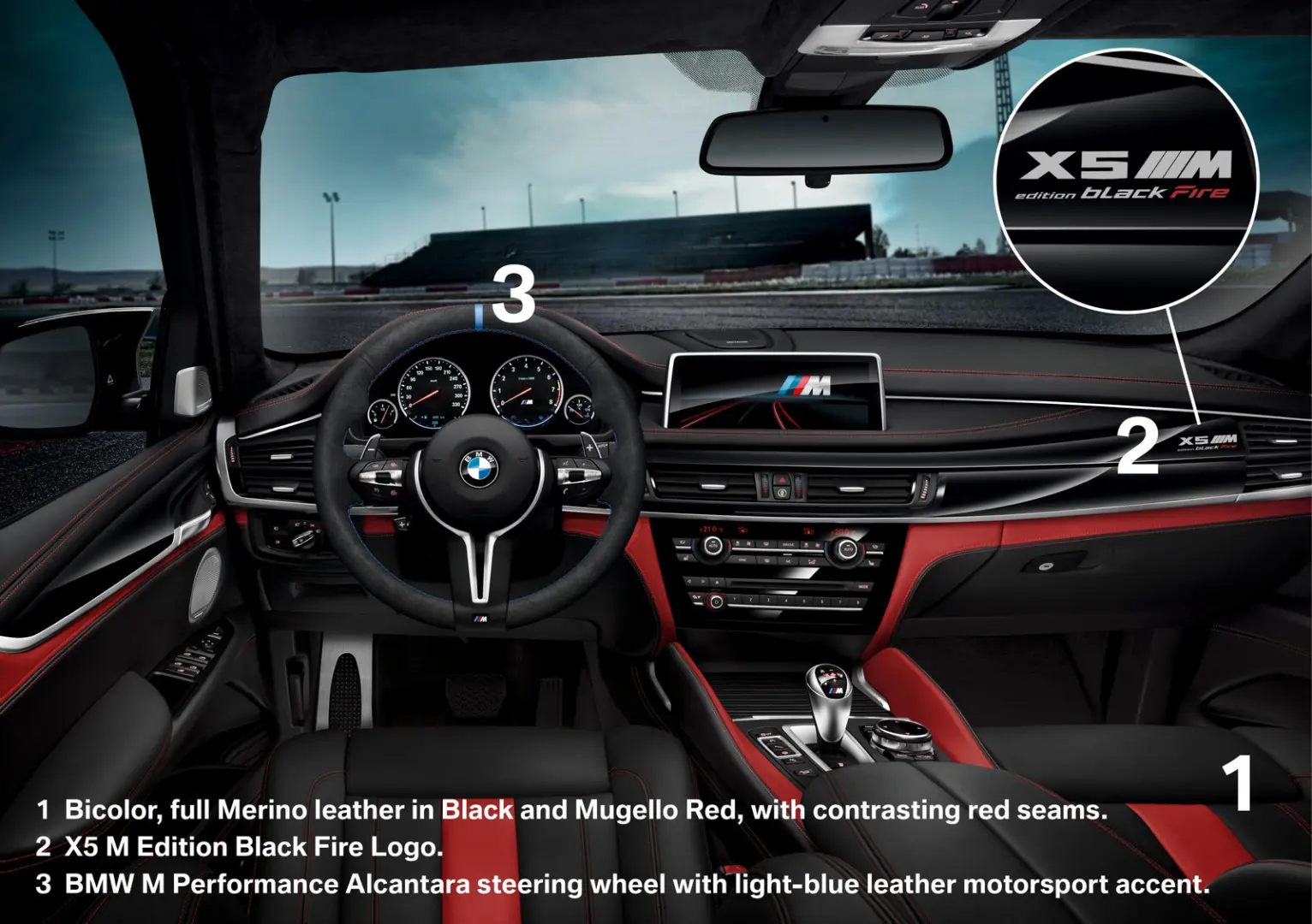 BMW M Serisi M Serisi M X5 Black Fire Edition 5