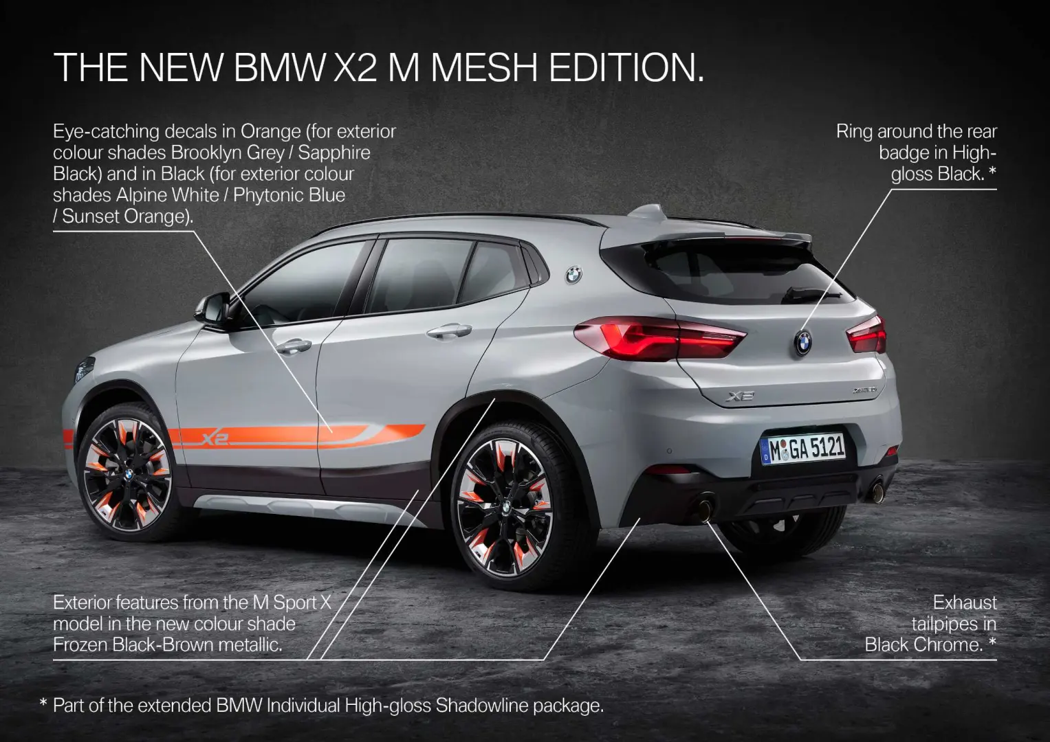 BMW X2 X2 1.6d sDrive Edition M Mesh 3