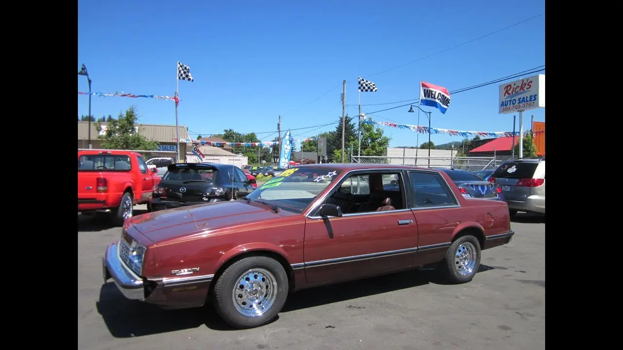 Chevrolet Celebrity Celebrity 2.5 Coupe 5