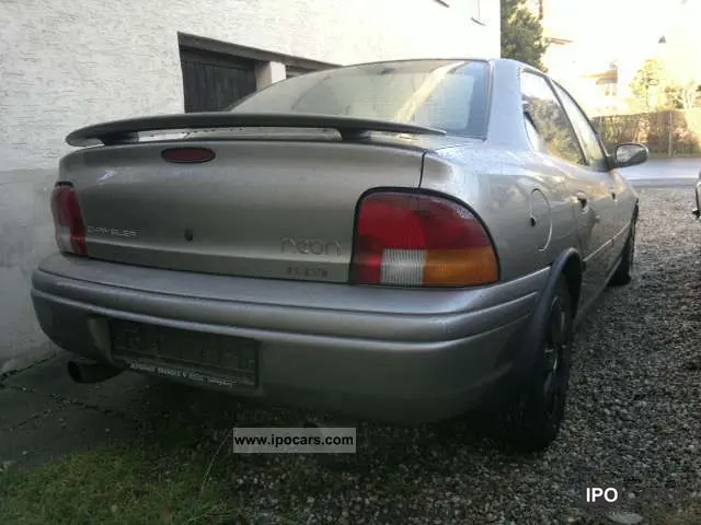 Chrysler Neon Neon 2.0 CS 4