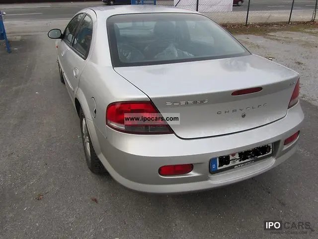 Chrysler Sebring Sebring 2.7 LX 2