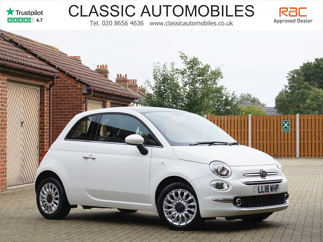 Fiat  500 1.2 8V Lounge 4