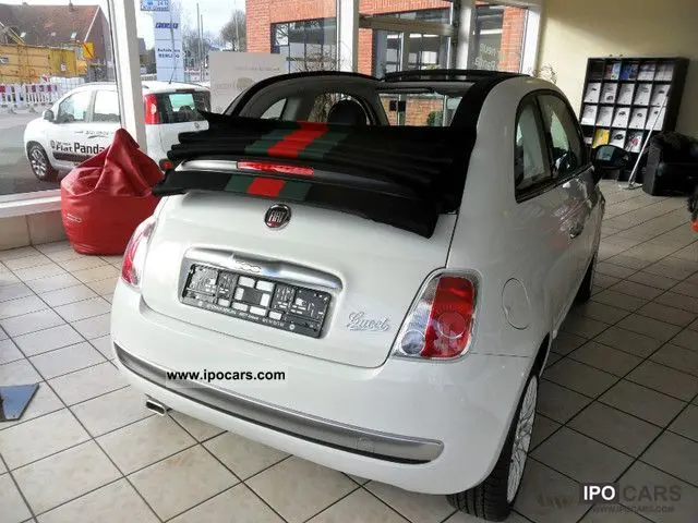 Fiat  500 C 1.2 8V Gucci Dualogic 5