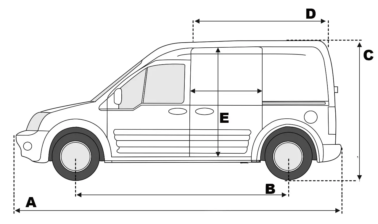 Ford Transit Connect Transit Connect 1.8 TDCI T200 S SWB 4