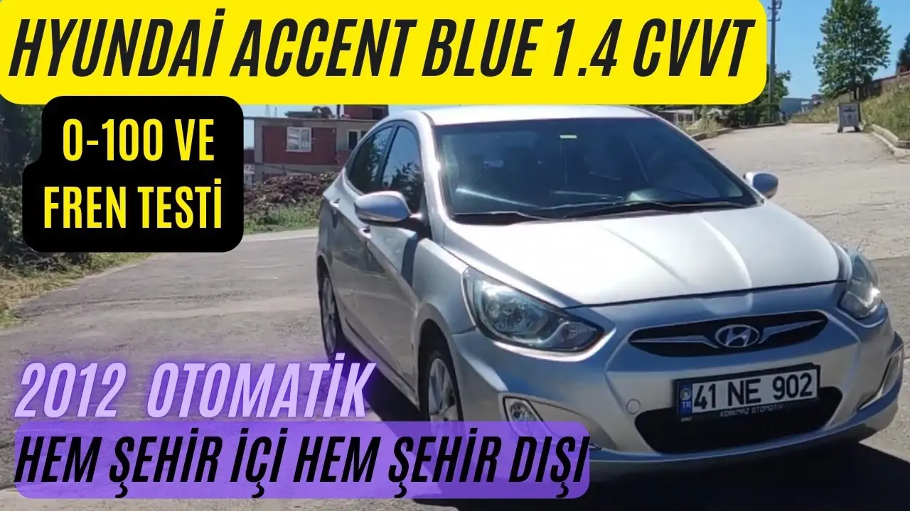 Hyundai Accent Blue Accent Blue 1.4 CVVT Mode 3
