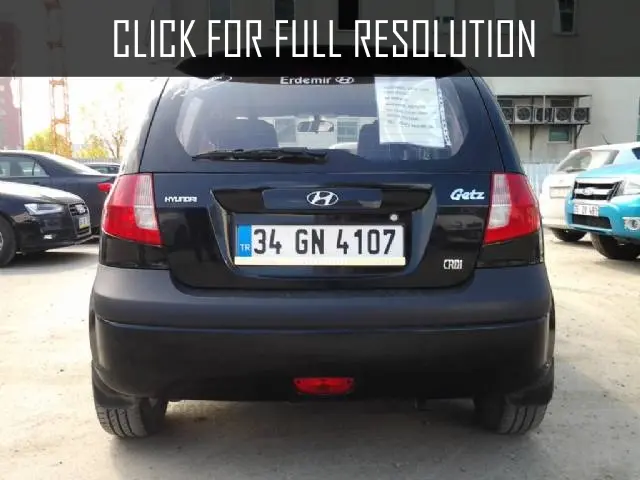 Hyundai Getz Getz 1.5 CRDi VGT 4HY+KLM 2