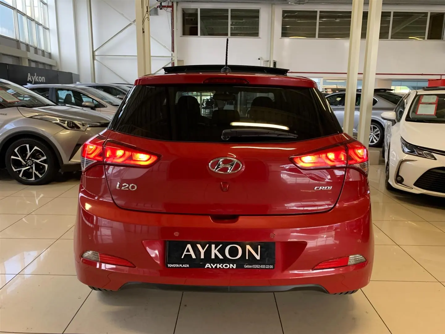 Hyundai i20 i20 1.4 CRDI Elite Smart Panoramik Cam Tavan 6