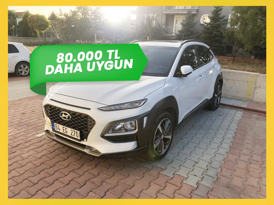 Hyundai Kona Kona 1.6 CRDI Elite Smart Kırmızı SRF DCT 5