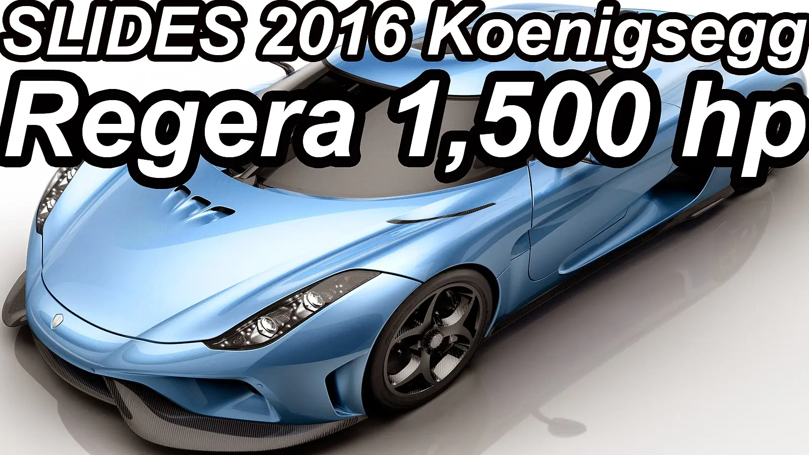 Koenigsegg Regera Regera 5.0 V8 Plug-in Hybrid 3