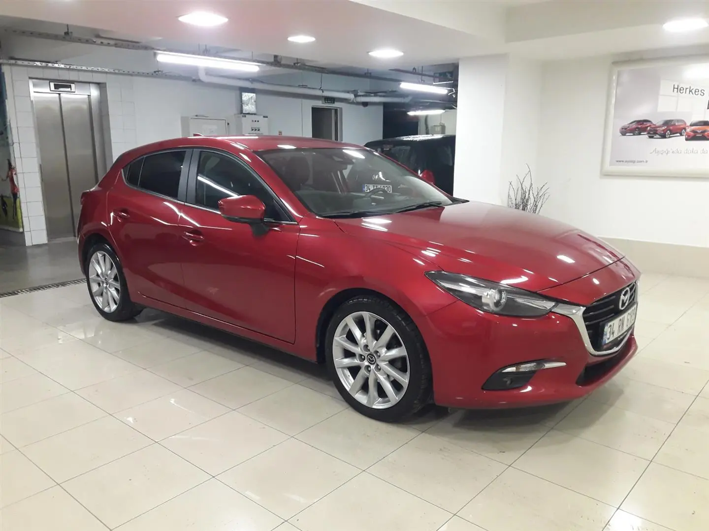 Mazda 3 3 1.5 SkyActive-G Power Sense Siyah Deri Döşeme 6