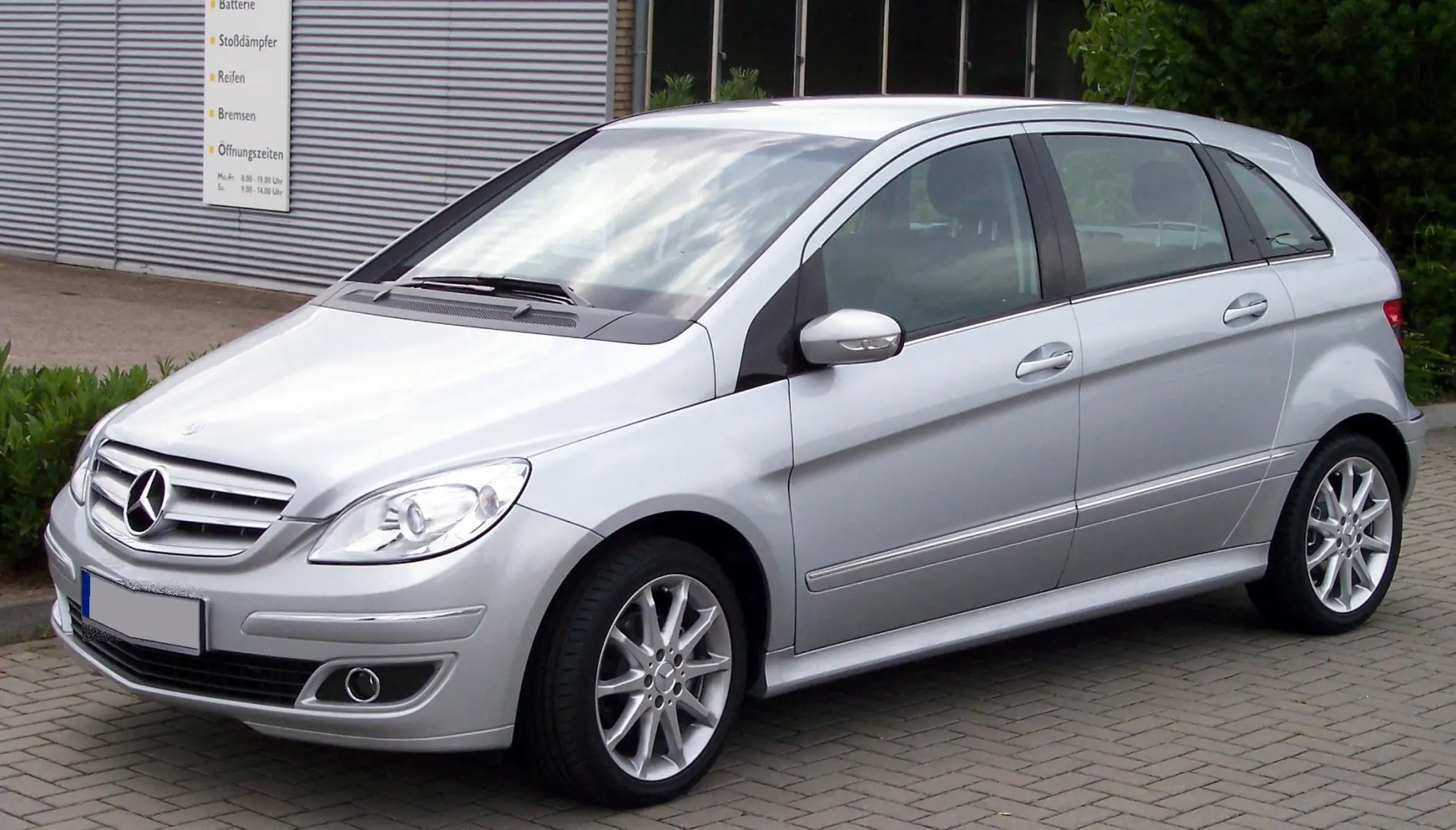 Mercedes-Benz  B 170 Boyut 1