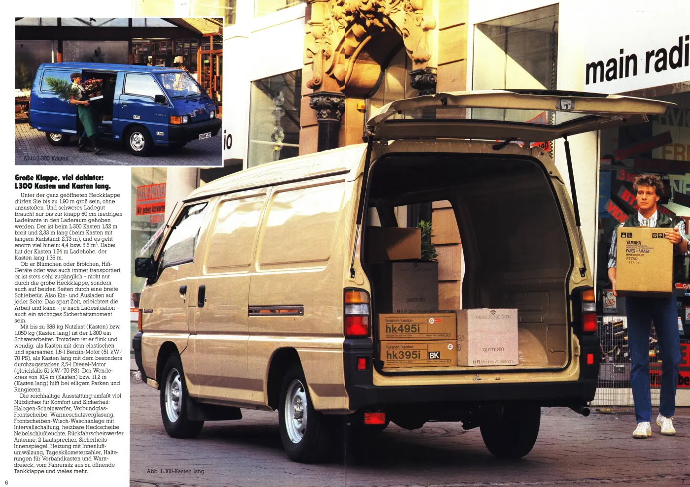 Mitsubishi L 300 L 300 2.5 D Transporter 6