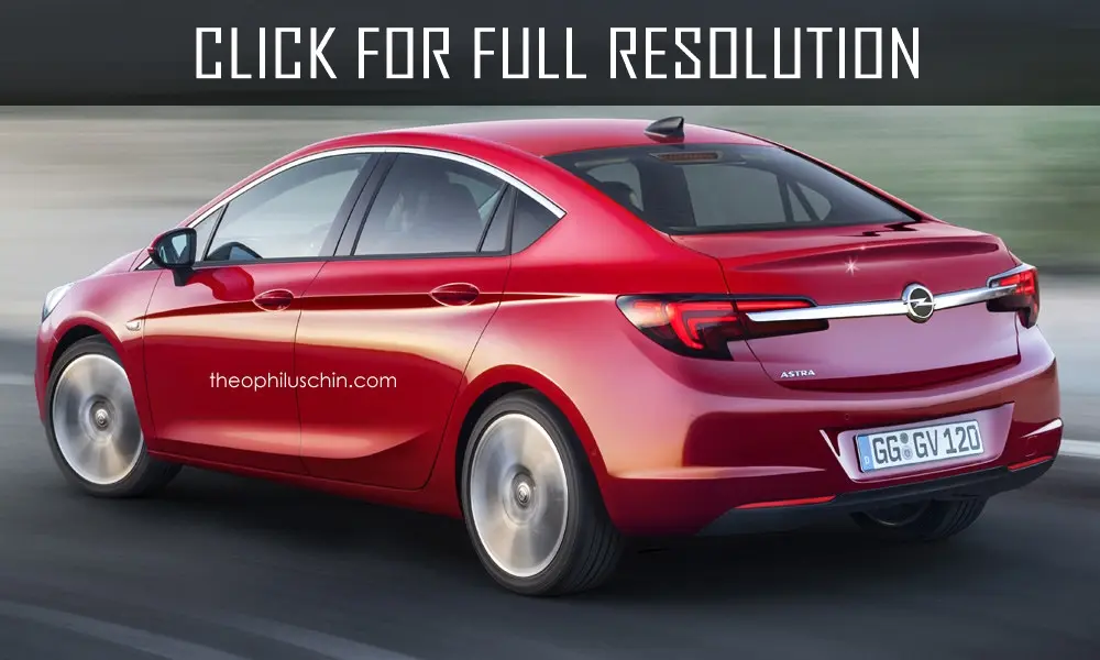 Opel Astra Astra Sedan 1.4 Turbo Edition Plus 1