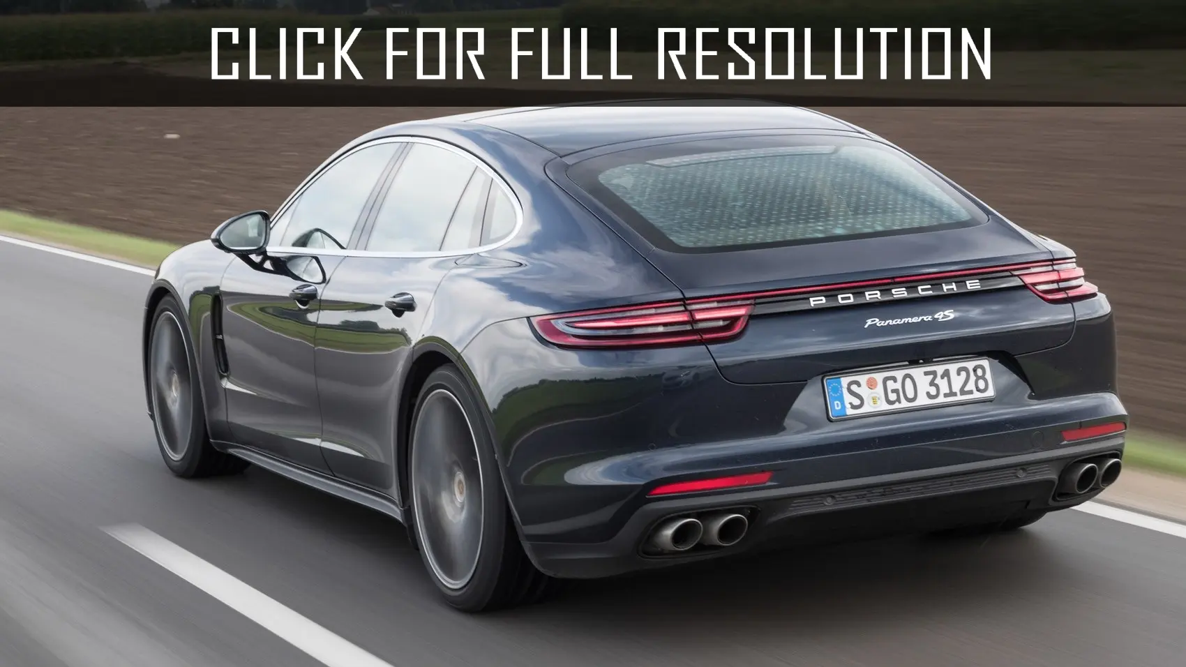 Porsche Panamera Panamera 4.0 4S Dizel Sport Turismo PDK 4