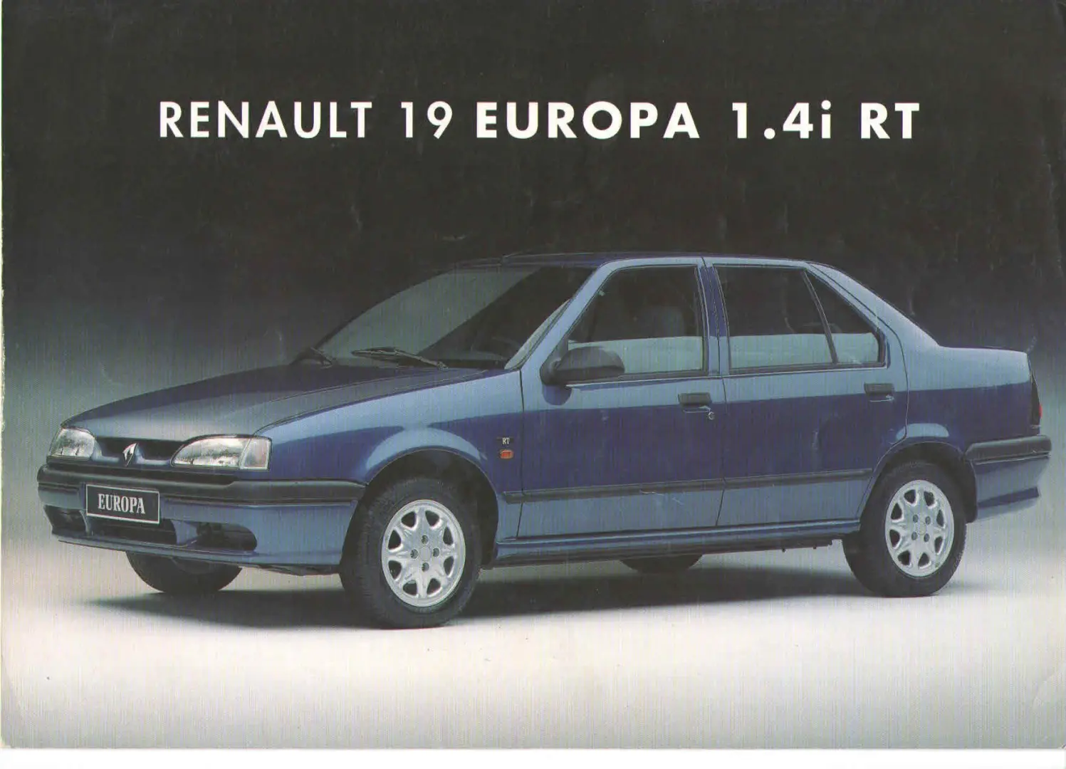 Renault  R19 Europa 1.6 RNE 5