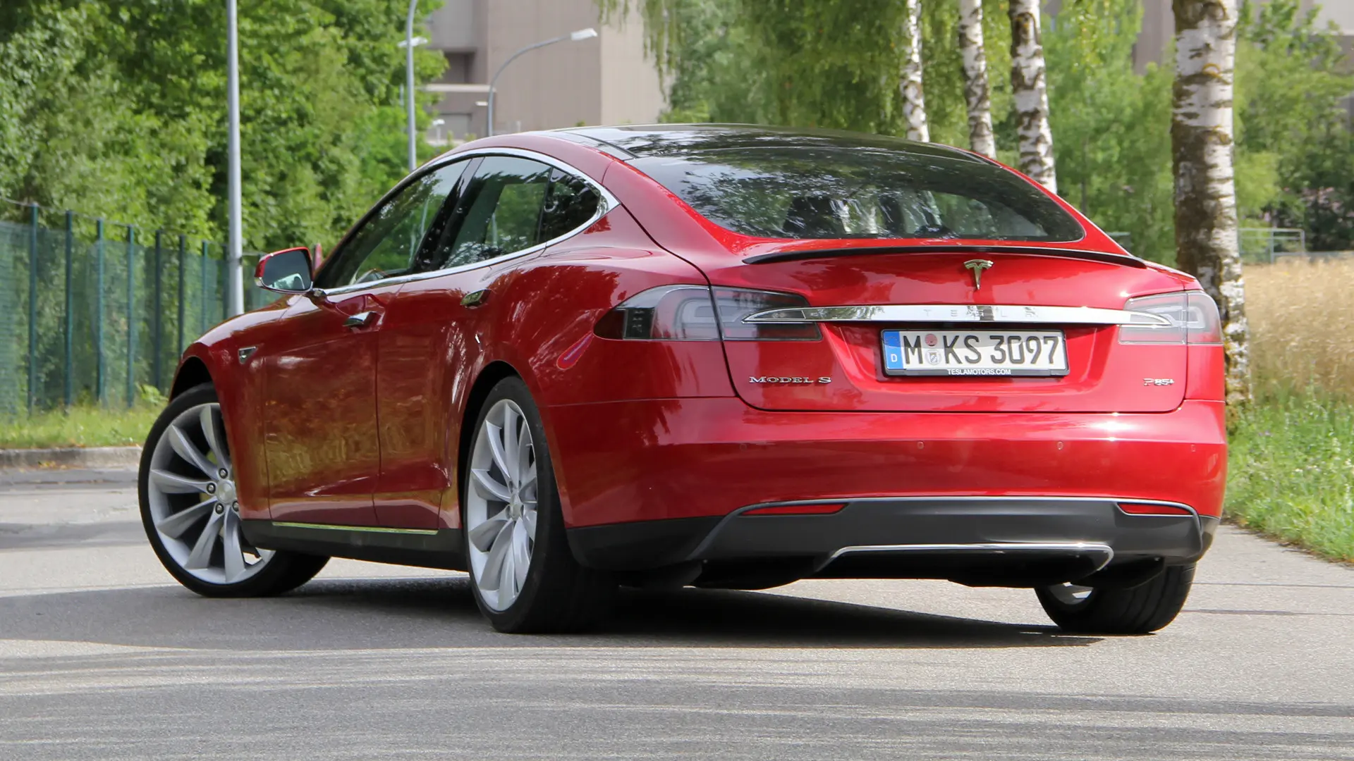 Tesla Model S Model S P85 0