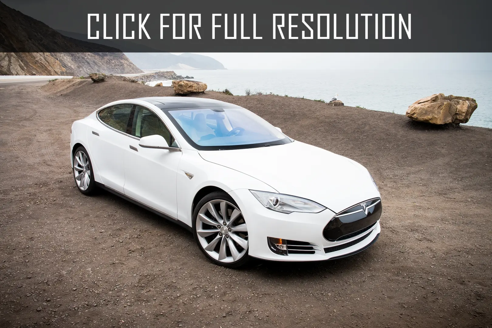 Tesla Model S Model S P85 0