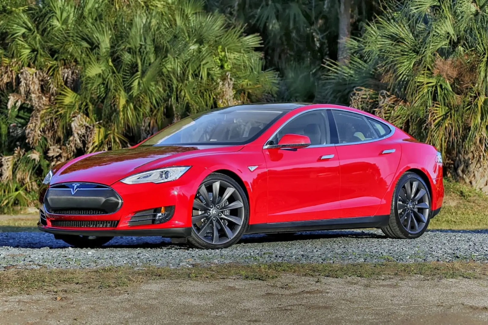 Tesla Model S Model S P85 1