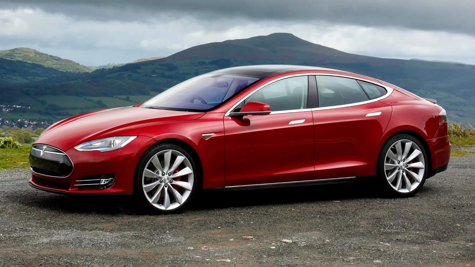 Tesla Model S Model S P85 3