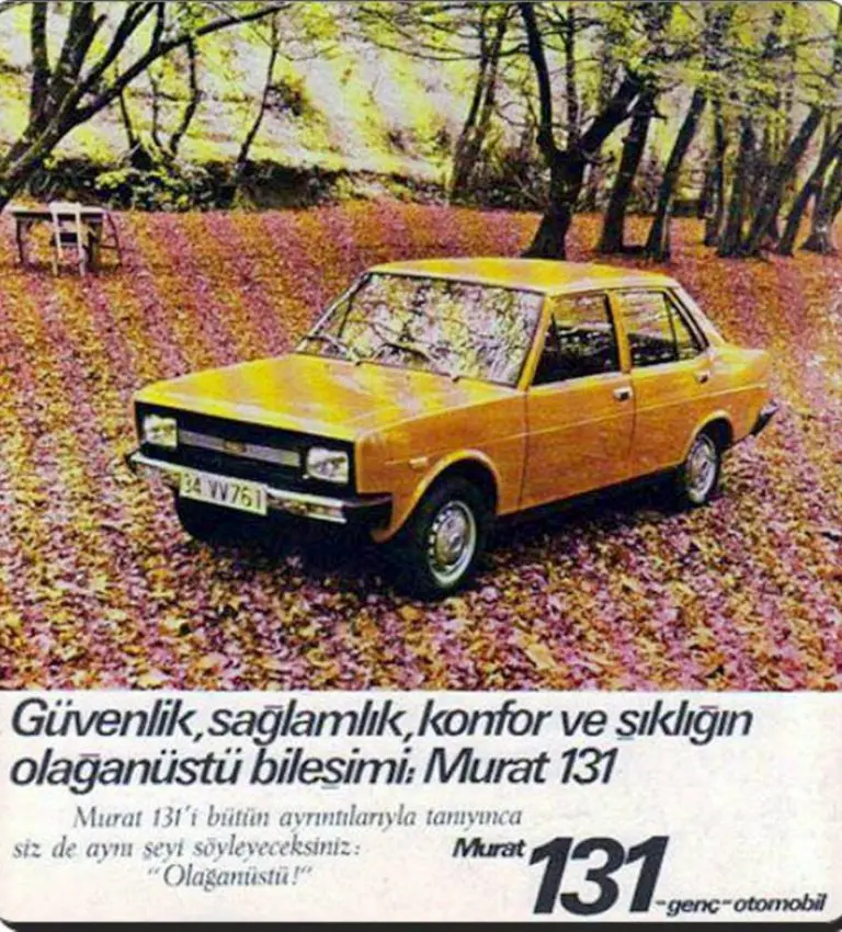 Tofaş Murat Murat 131 1.3 2