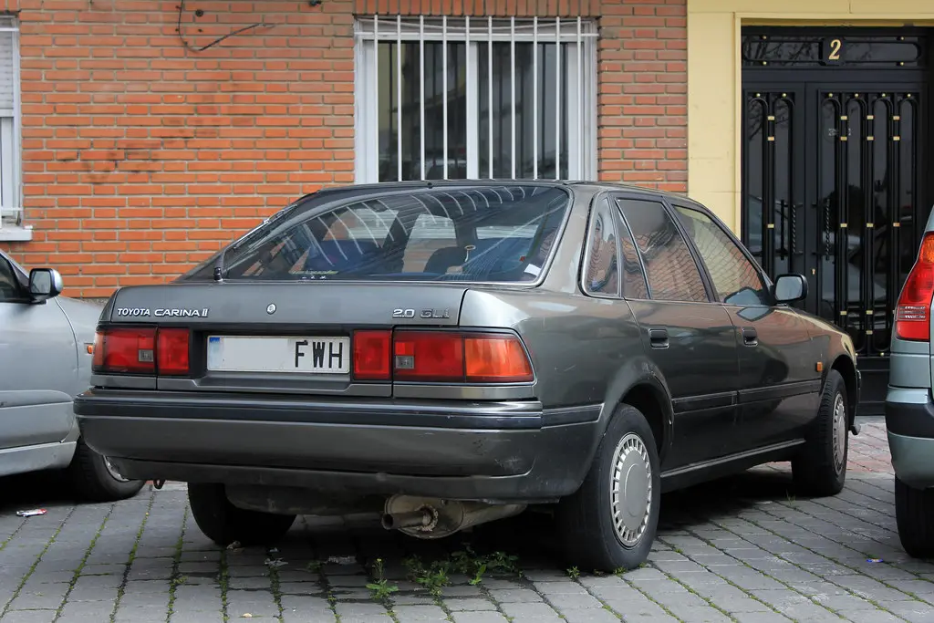 Toyota Carina Carina Liftback II Liftback XLi XLI 4