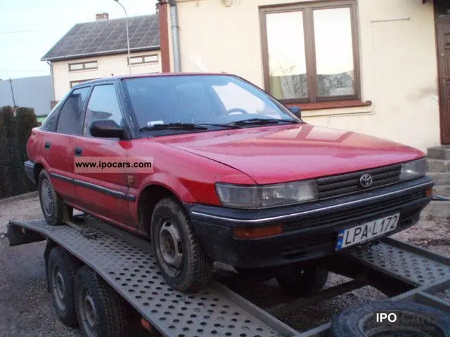 Toyota Corolla Corolla Liftback 1.3 XLI 6