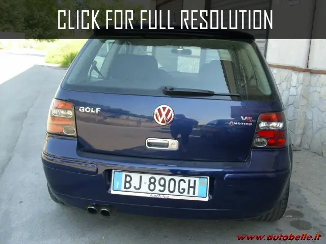Volkswagen Golf Golf 2.8 V6 6