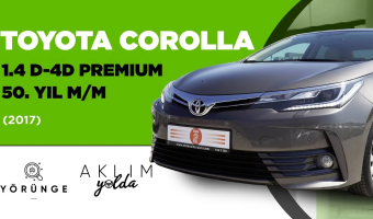 Toyota Corolla Corolla 1.4 D-4D Premium 50.Yıl Navi M/M